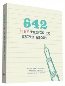 this book is perfect for stumped writers, journalers, or any creative type needing a tiny flash of inspiration.