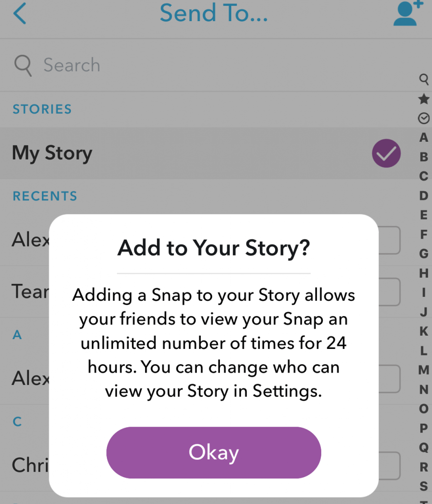 How to add a Snapchat Story vs Instagram Story