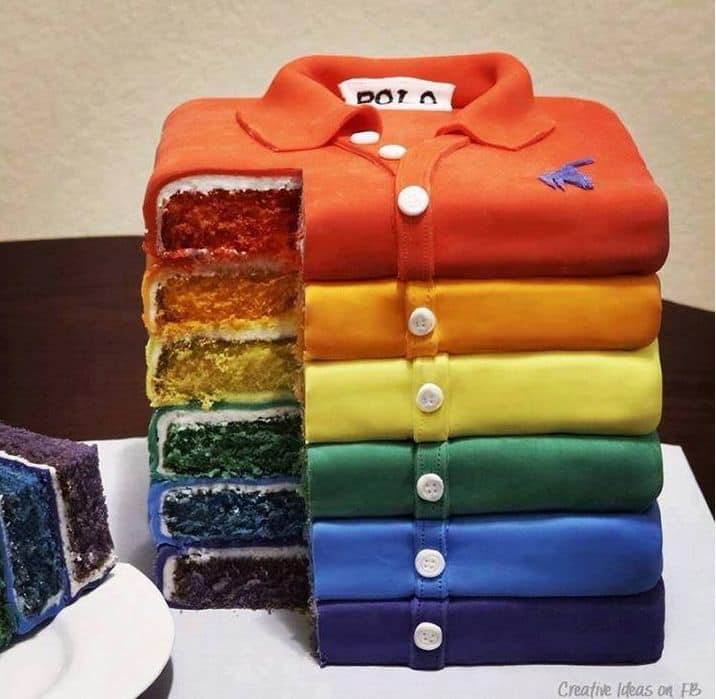 Boss's Day Gift Ideas: Shirt cake for your boss