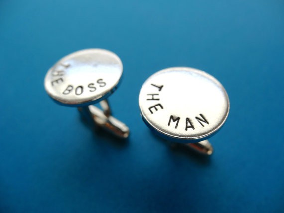 Boss's Day Gift Ideas: Personalized Cuff Links