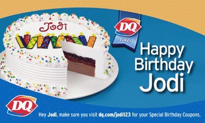 DQ with a unique short url for a print campaign