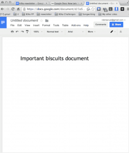 Shared document prank by changing words