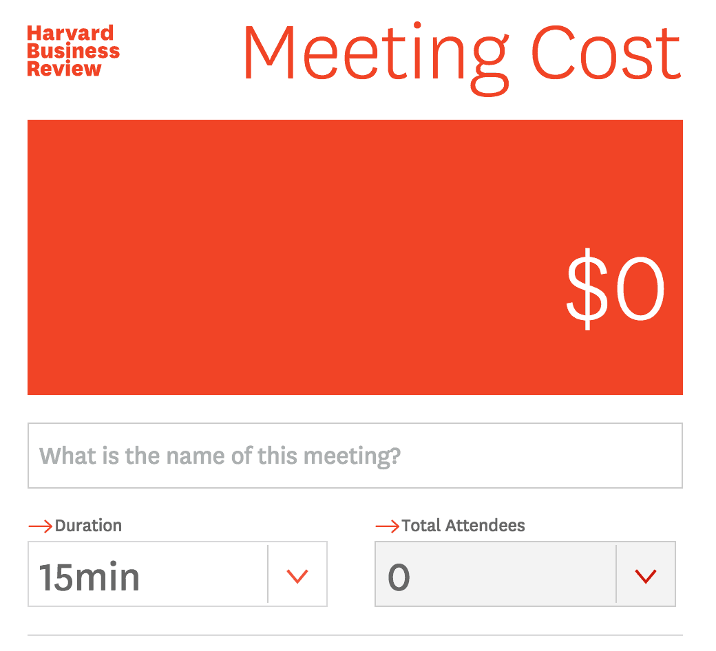 Estimate the Cost of a Meeting with This Calculator