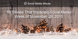 What Impact Social Media Week of November 29th