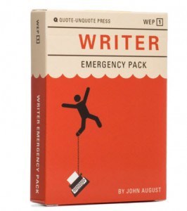 Writer Emergency Pack is a deck full of useful ideas designed to help get your story back on track. Shop now