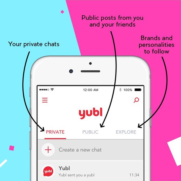 Yubl Chat Options