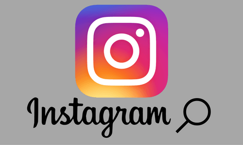 Instagram search logo