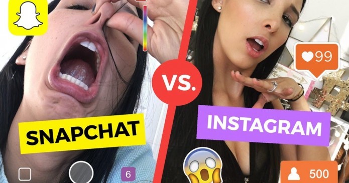 snapchat stories vs instagram stories